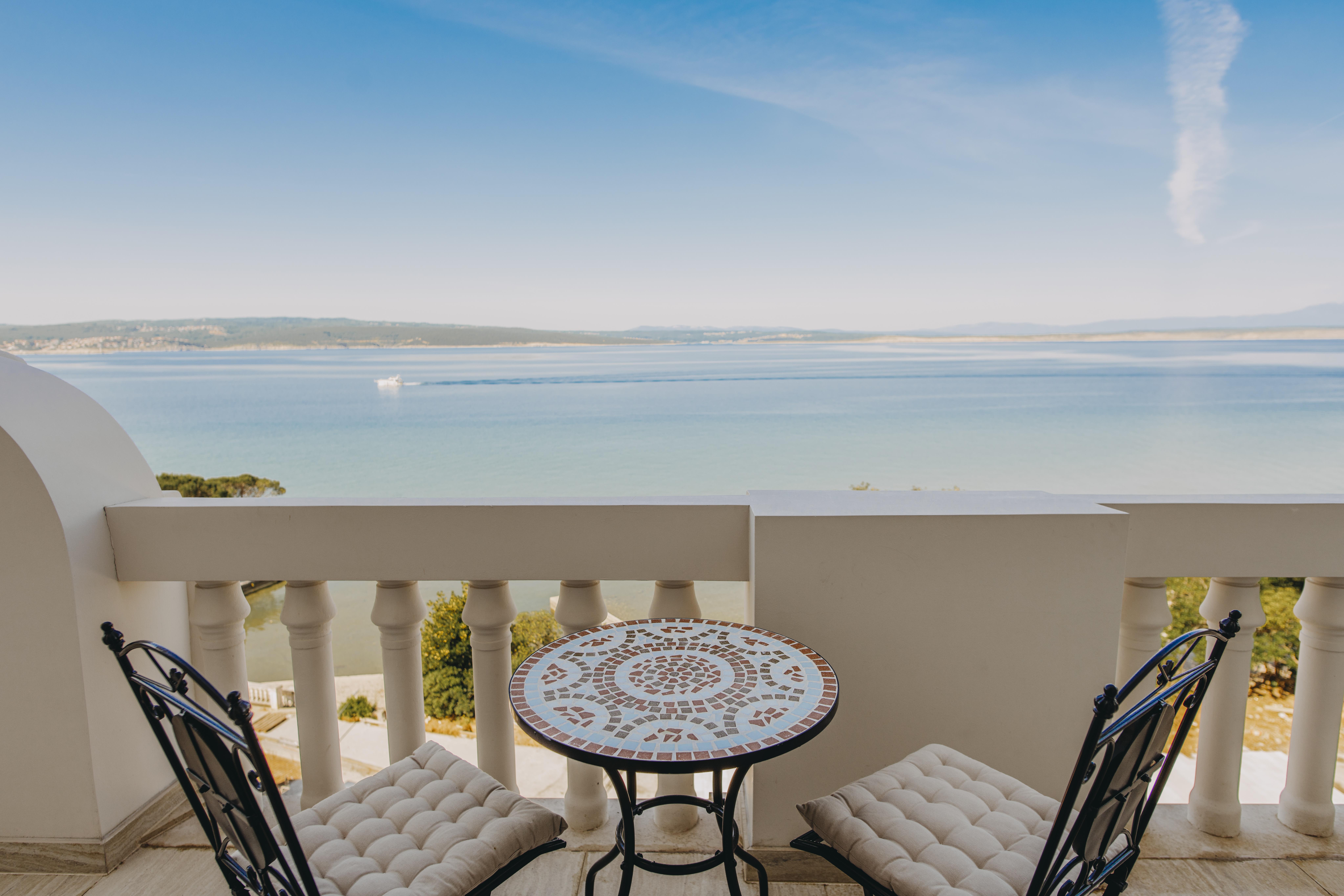 Hotel Miramare Crikvenica Exterior foto View of the Gulf of Akaroa from the hotel